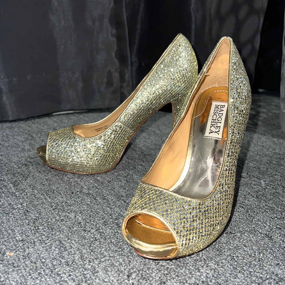 Sparkly heels